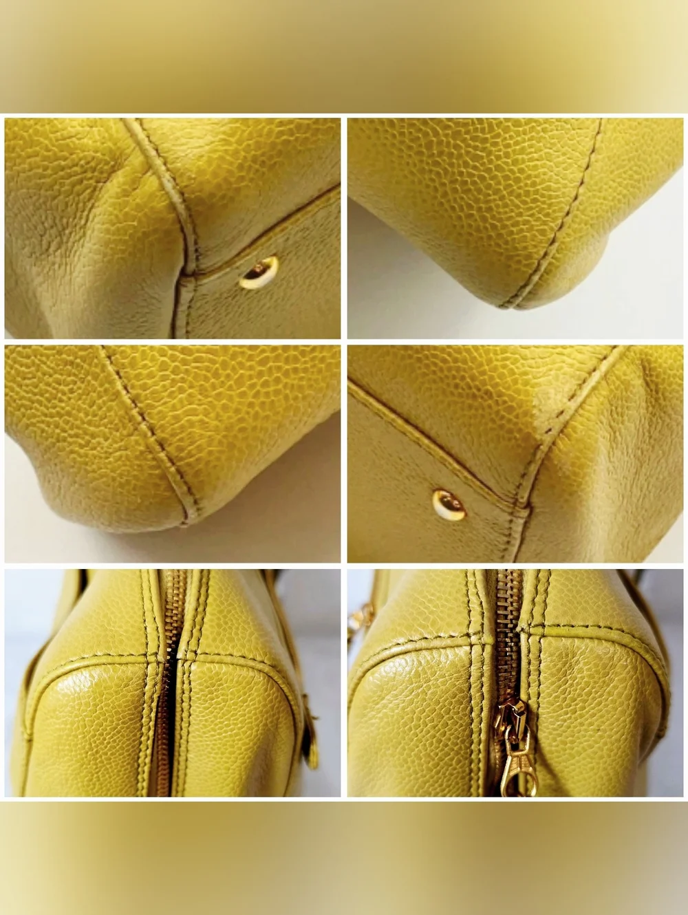 Auth Chanel CC Caviar Coco Mark Shoulder Bag - Picture 12 of 12